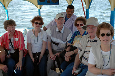 Boat to Philae Temple. Photo by Ferrell Jenkins.